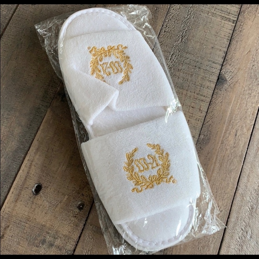 Waldorf Astoria Grand Hotel Suite Slippers